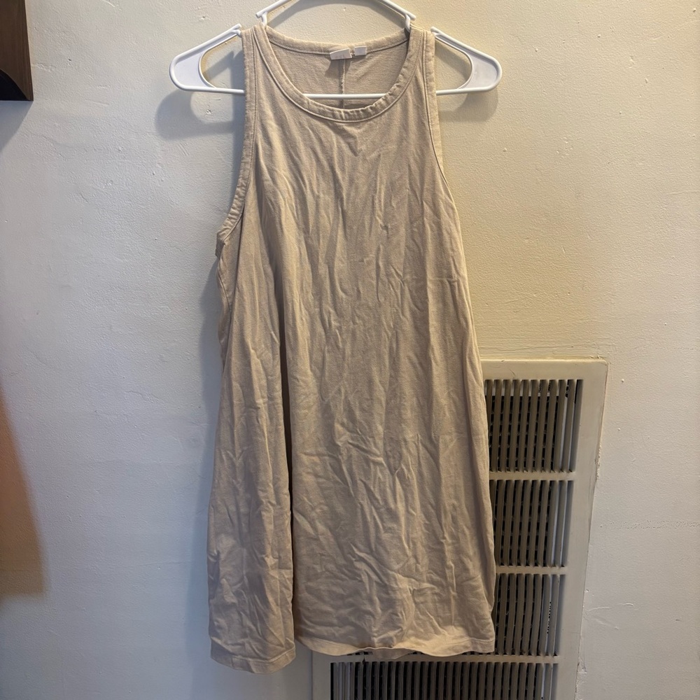Gap Sleeveless Beige Women's Dress